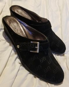 Etienne Aigner black leather loafer